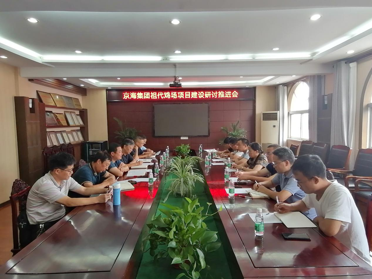 不断提升种业规模，努力夯实发展基础——京海集团项目群建设方案研讨推进会