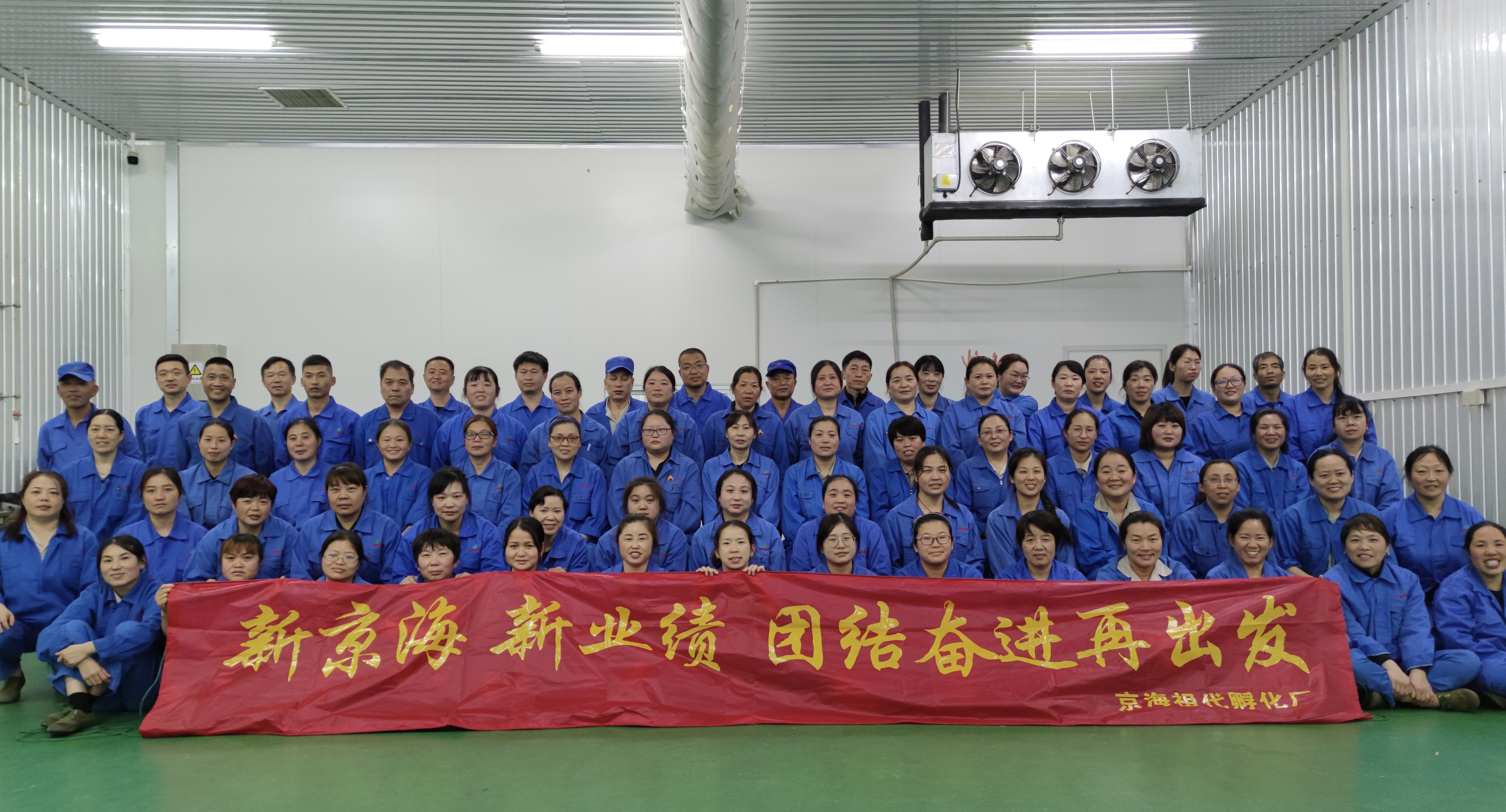 “百亿愿景，百年京海”︱致敬新征途上创业人---记孵化分公司祖代孵化厂爱岗