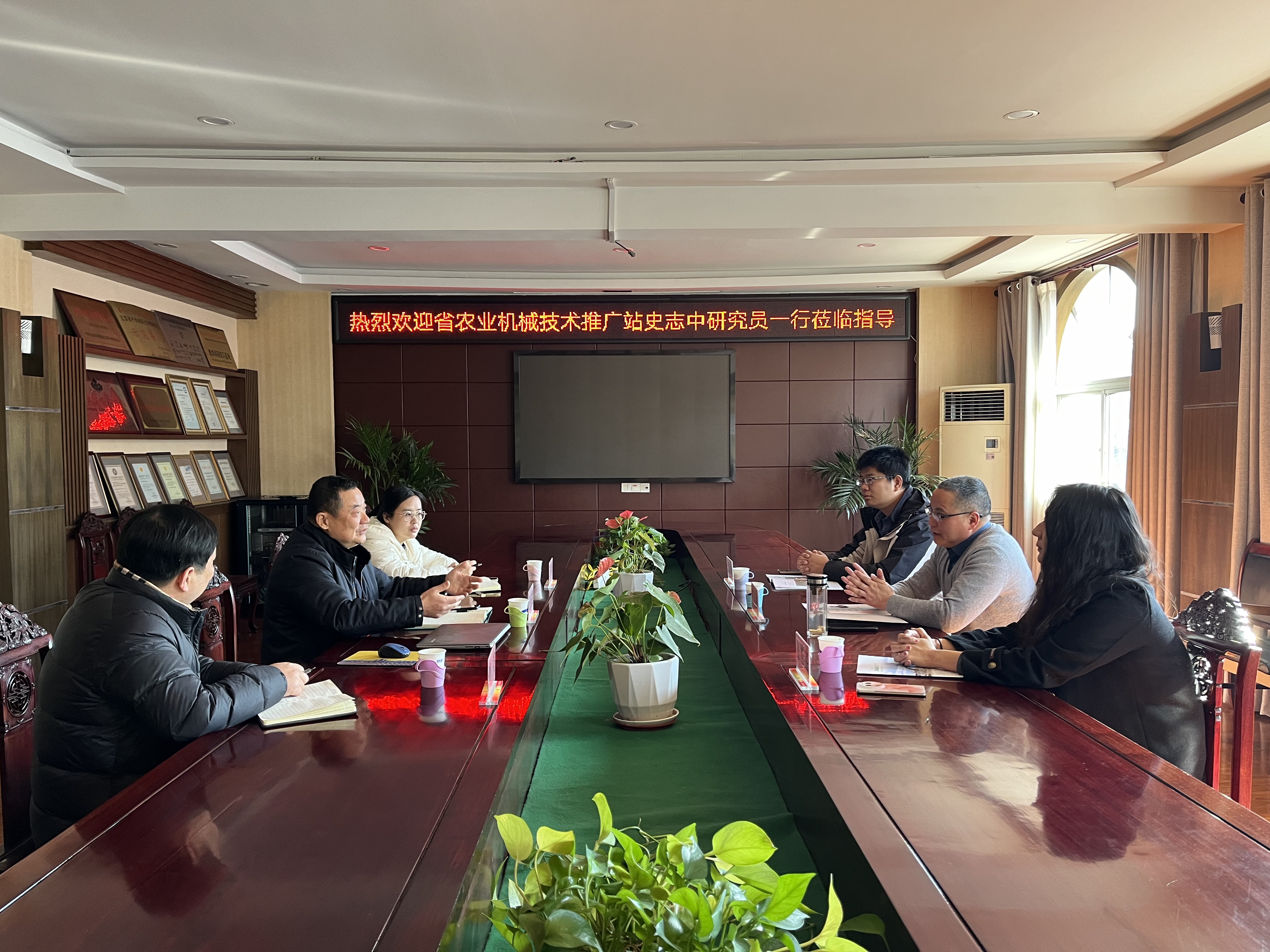 全力推进机械赋能  领航农业卓越之路——省农业机械技术推广站调研京海集团